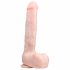 Easytoys - piesūceknis, dzimumlocekļa formas liels dildo (29,5 cm) - dabīgs 