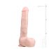 Easytoys - piesūceknis, dzimumlocekļa formas liels dildo (29,5 cm) - dabīgs 