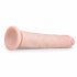 Easytoys - ar piesūcekni ekstara liela dildo (28,5 cm) - dabīgs 