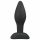 Easytoys - silikona anālais dildo spraudnis - mazs (melns) 