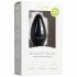 Easytoys - silikona anālais dildo spraudnis - mazs (melns) 