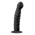 Easytoys Rievots - ar piesūcekni anālais dildo (14 cm) - melns 