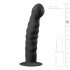 Easytoys Rievots - ar piesūcekni anālais dildo (14 cm) - melns 