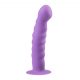 Easytoys - viļņains, piesūcekņa dildo (violets) 