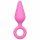 Easytoys Smailais aizbāznis S - anālais dildo (rozā) - mazs 