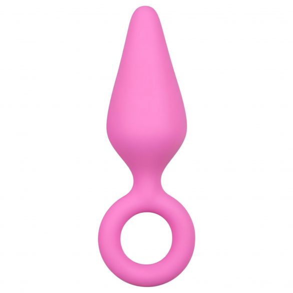 Easytoys Smailais aizbāznis S - anālais dildo (rozā) - mazs 