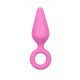 Easytoys Smailais aizbāznis S - anālais dildo (rozā) - mazs 