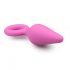 Easytoys Smailais aizbāznis S - anālais dildo (rozā) - mazs 