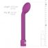 Easytoys Slim - G-punkta vibrators (violets) 