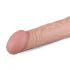 Reālistska fantāzija Šons - dzīvotspējīgs liels dildo - 35 cm (dabisks) 