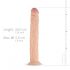 Reālistska fantāzija Šons - dzīvotspējīgs liels dildo - 35 cm (dabisks) 