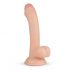 Reālais Fantāzijas Vinss - sēklinieku priekšādiņas dildo - 19,5 cm (dabīgs)