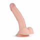 Real Fantasy Derek - ar reālistisku sēklinieku dildo - 22cm (dabīgs) 