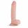 Real Fantasy Glynn - reālistisks dildo ar sēkliniekiem - 25cm (dabīgs) 