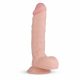 Real Fantasy Glynn - reālistisks dildo ar sēkliniekiem - 25cm (dabīgs) 