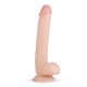 Real Fantasy Elvin - reālistisks dildo ar sēkliniekiem - 28cm (dabīgs) 