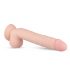 Real Fantasy Elvin - uzlādējams, reālistisks vibrators - 28 cm (dabīgs) 