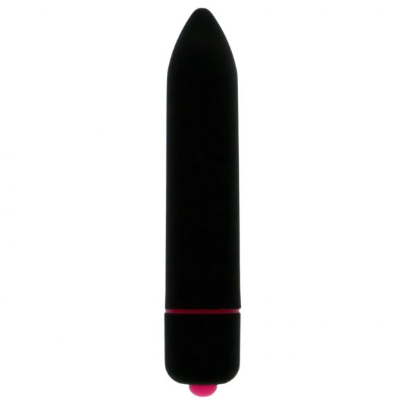 Mīlestības vibrācijas Climax - melns stienīša vibrators 