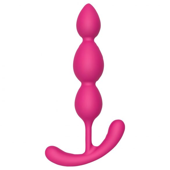 Kautrais Mīlestība - pērļveida anālais dildo (rozā) 