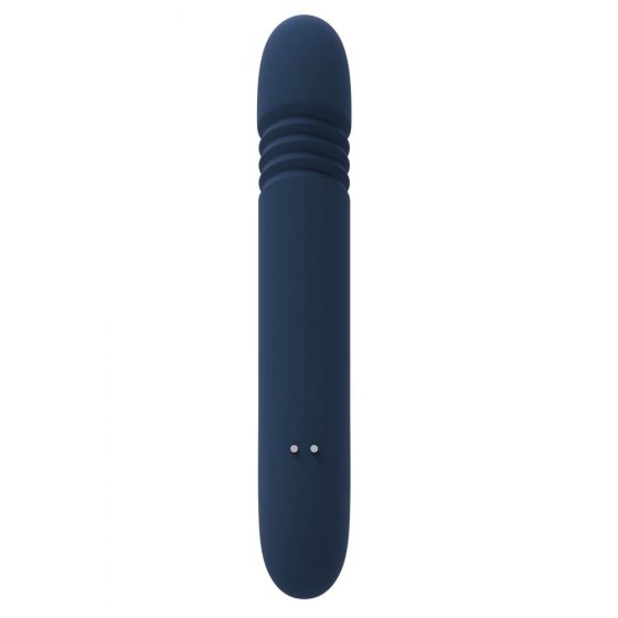 Goddess Zephyros - akumulatora, ūdensizturīgs, klitora stimulējošais virzītājs vibrators (zils)