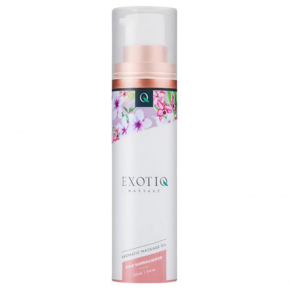 Exotiq - smaržīgā masāžas eļļa - sandalkoks (100ml) 