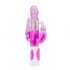 Easytoys Raving Rabbit - 3 virzienu vibrators (rozā) 