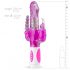 Easytoys Raving Rabbit - 3 virzienu vibrators (rozā) 