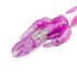 Easytoys Raving Rabbit - 3 virzienu vibrators (rozā) 