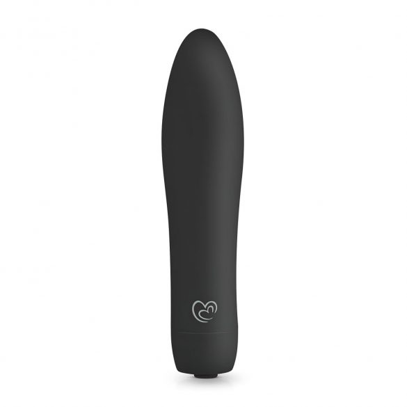 Easytoys Velvet Vibe - uzlādējams stienis vibrators (melns) 