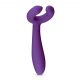 Easytoys Couple - akumulatora, ūdensnecaurlaidīgs pāru vibrators (violets) 