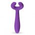 Easytoys Couple - akumulatora, ūdensnecaurlaidīgs pāru vibrators (violets) 