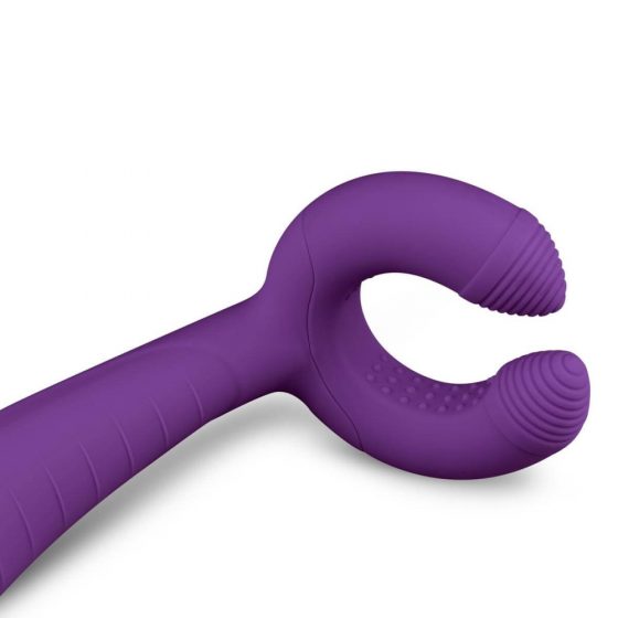 Easytoys Couple - akumulatora ūdensizturīgs pāris vibrators (violets)