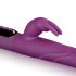 Easytoys Thumping Bunny - uz priekšu-atpakaļ darbojošs G-punkta vibrators ar klitora stimulatoru (violets) 