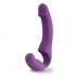 Easytoys - uzlādējams, bezsiksnu uzmaucams vibrators (violets) 