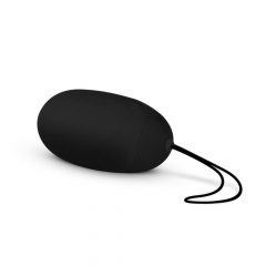   Easytoys - akumulators, ūdensizturīga, ar tālvadību vibrējoša ola (melna)