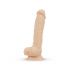 Real Fantasy Ashton - sēkliniekus, dabīgs dildo - 20,5cm (dabīga krāsa) 