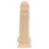 Real Fantasy Ashton - ar sēkliniekiem, dzīvības izmēra dildo - 20,5cm (dabīgs)