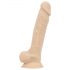 Real Fantasy Ashton - ar sēkliniekiem, dzīvības izmēra dildo - 20,5cm (dabīgs)