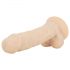 Real Fantasy Ashton - ar sēkliniekiem, dzīvības izmēra dildo - 20,5cm (dabīgs)