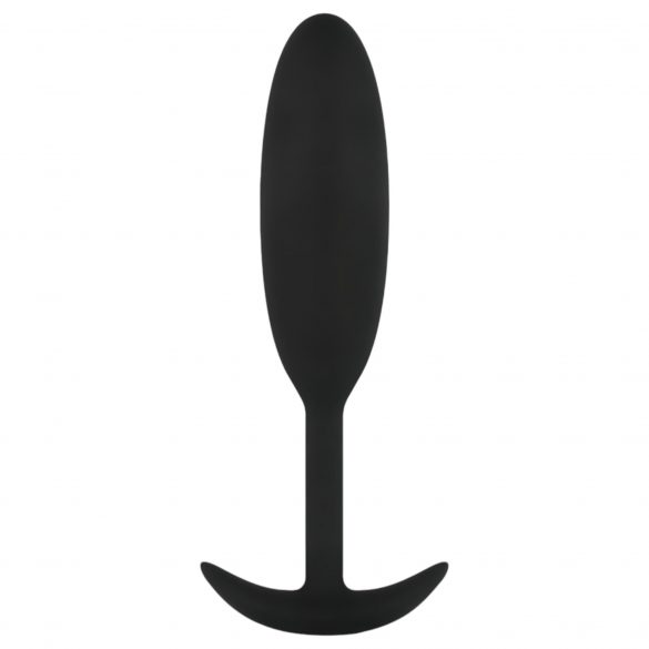 Easytoys Heavy Fulfiller - 54g anālais dildo - mazs (melns) 