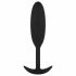 Easytoys Heavy Fulfiller - 54g anālais dildo - mazs (melns) 