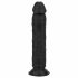 Easytoys - realistisks dildo - 17,5 cm (melns)