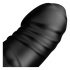 BUTTR Black Hawk - reālistisks anālais dildo (melns)