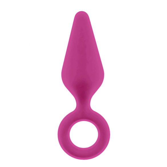 Flirts Pull Plug - maza anālā dildo (rozā) 