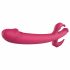 Dreamtoys Anywhere Pleasure Vibe - uzlādējams, 4 spārnu vibrators (rozā) 