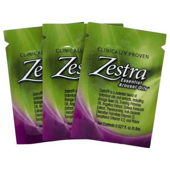 Zestra - sievietes intīmais stimulējošs gēls (3 x 0,8 ml)