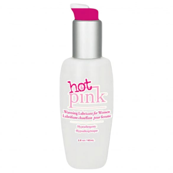 Hot Pink - uz ūdens bāzes, sildošs lubrikants (80 ml) 