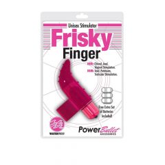 Frisky Finger - ūdensizturīgs pirksta vibrators (rozā)