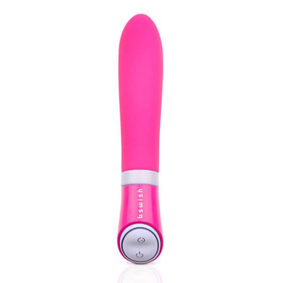 B SWISH Bgood Deluxe - silikona stienis vibrators (rozā)