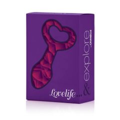   LOVELIFE BY OHMYBOD - EXPLORE - silikona anālais dildo (violets)